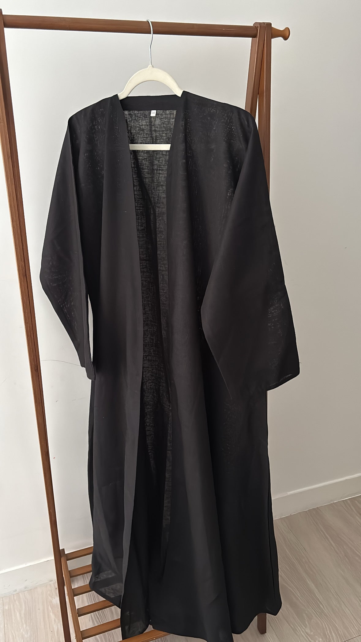 Linen Open Abaya